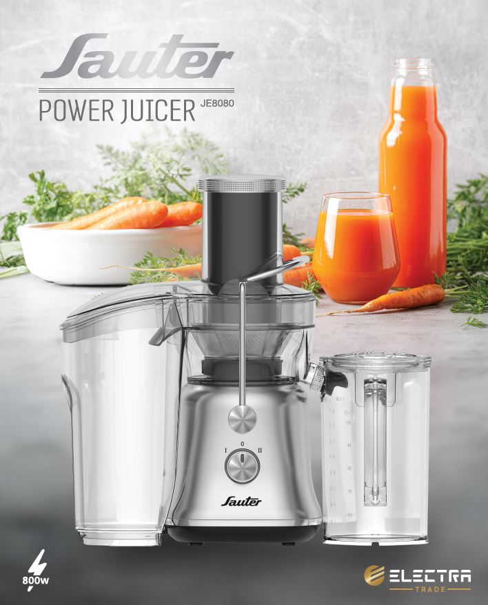 מסחטת מיץ JES8080 נירוסטה