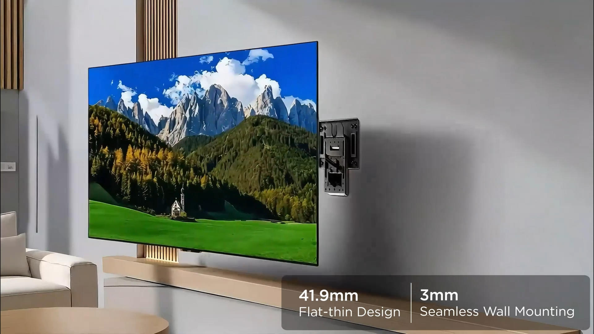 טלוויזיה 85A400M Pro QD-Mini LED Art TV Google