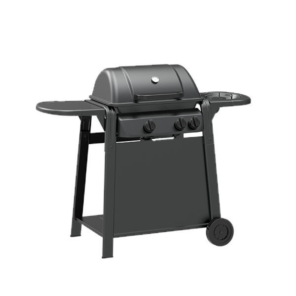גריל גז BBQ-2 מבערים + כירת צד דגם BBQS3000