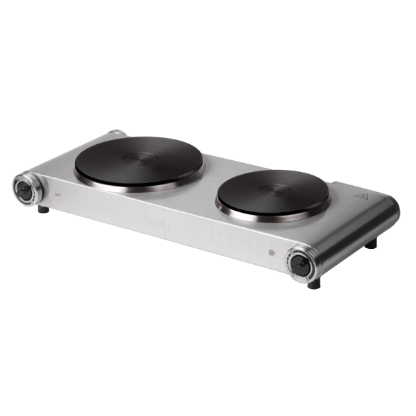 פלטה חשמלית זוגית HP633 נירוסטה