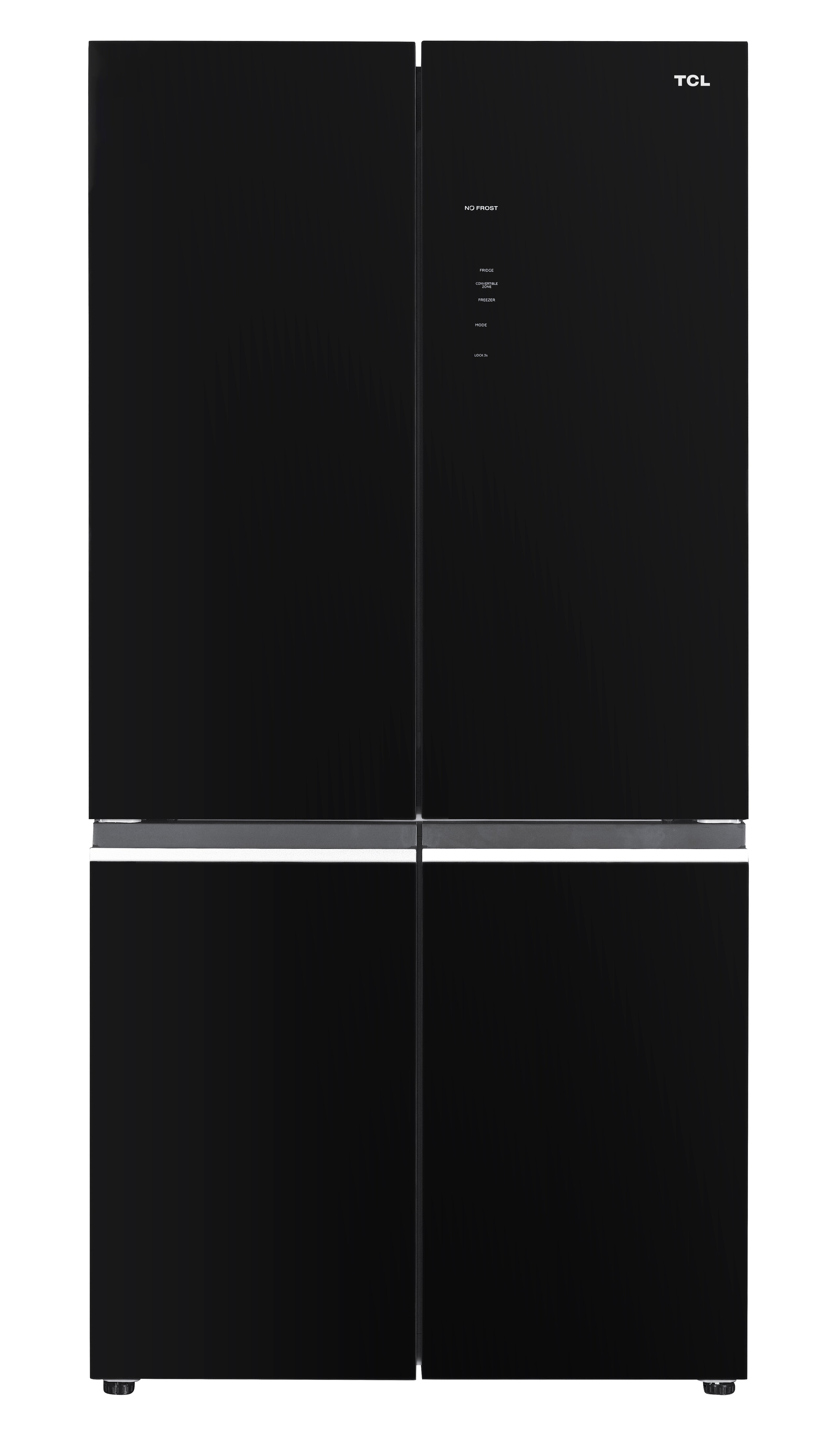 מקרר 4 דלתות P679CDBG שחור זכוכית
