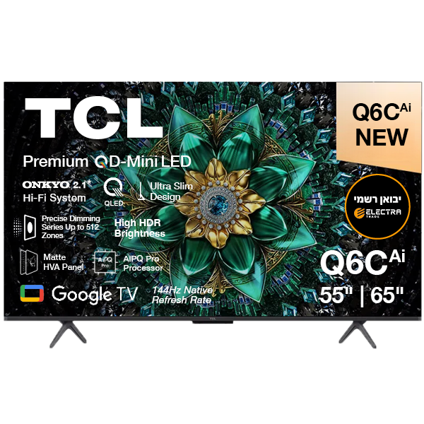 טלוויזיה חכמה 55Q6C 4K QD-miniled