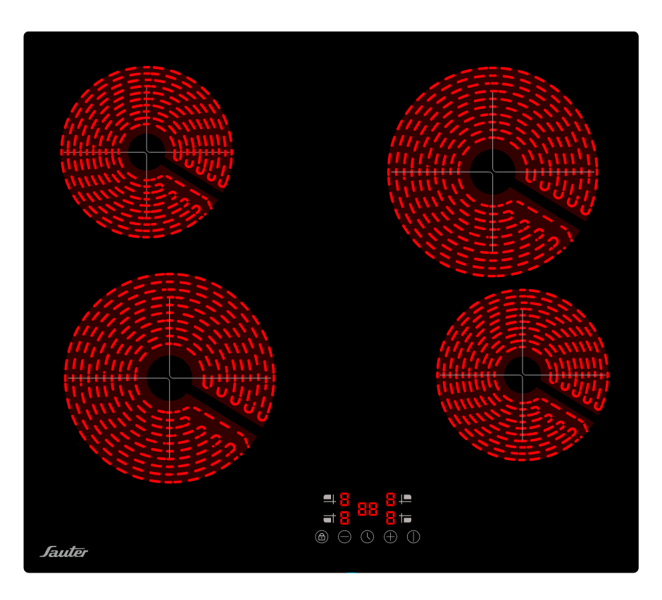 כיריים קרמיות 60 ס"מ SCH4423