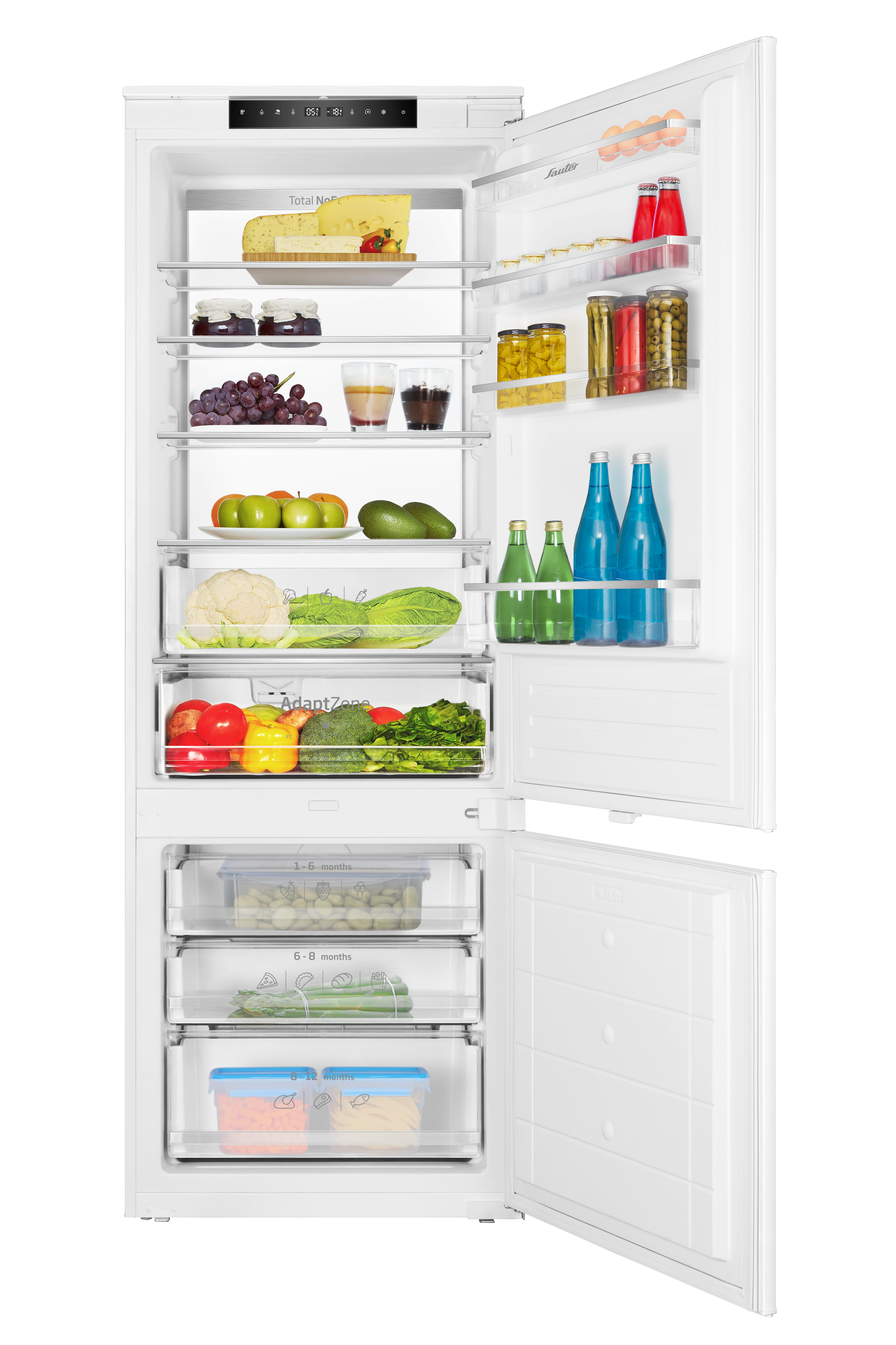 מקרר מקפיא אינטגרלי SVRI397R פתיחה ימין