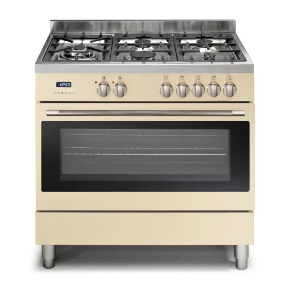 תנור עומד משולב SOC9035CR קרם