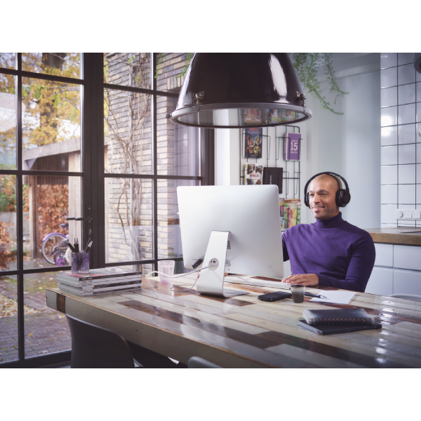 אוזניות טלויזיה אלחוטיות TAH6206BK/00