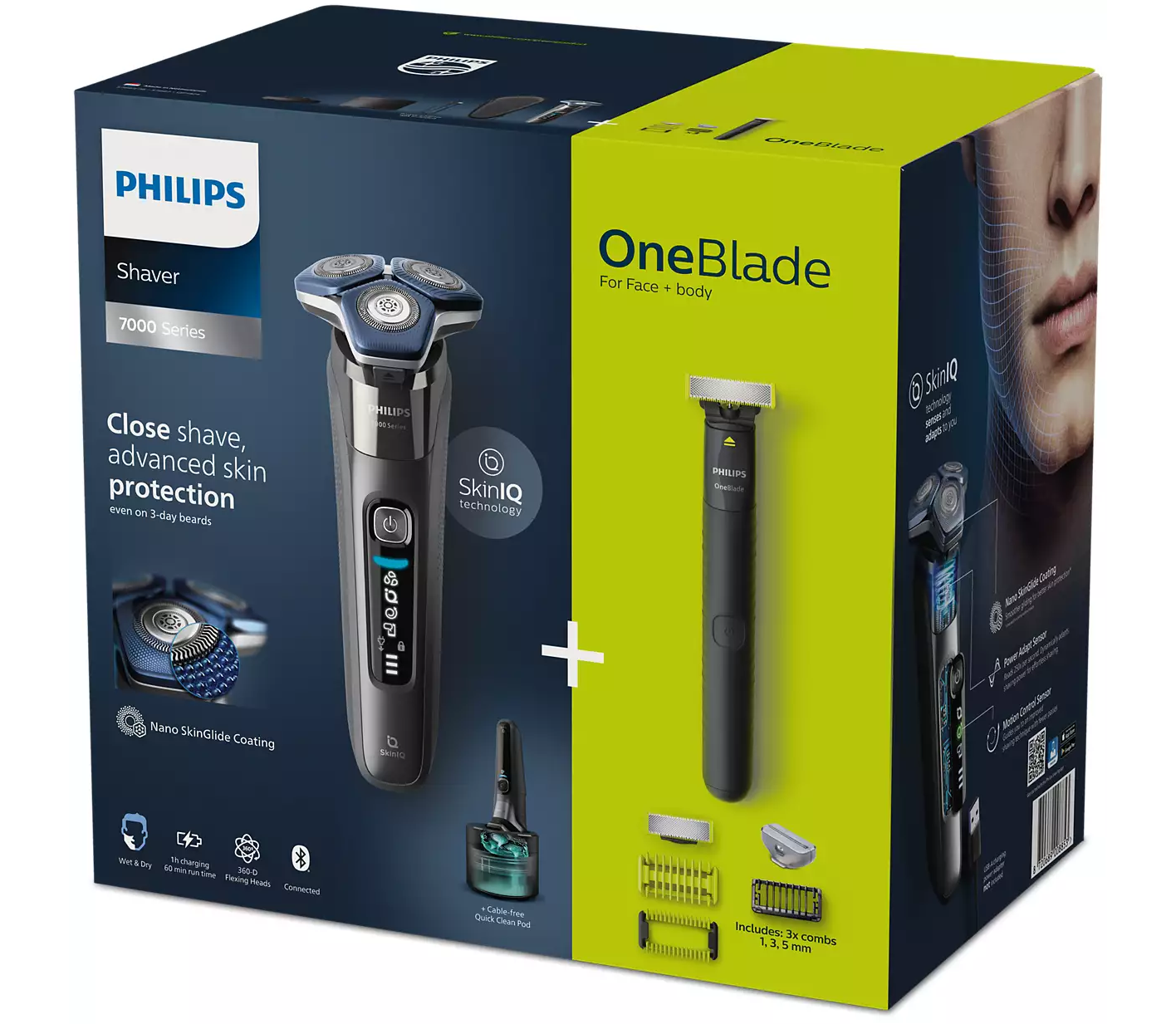 מכונת גילוח S7887/78 רטוב יבש