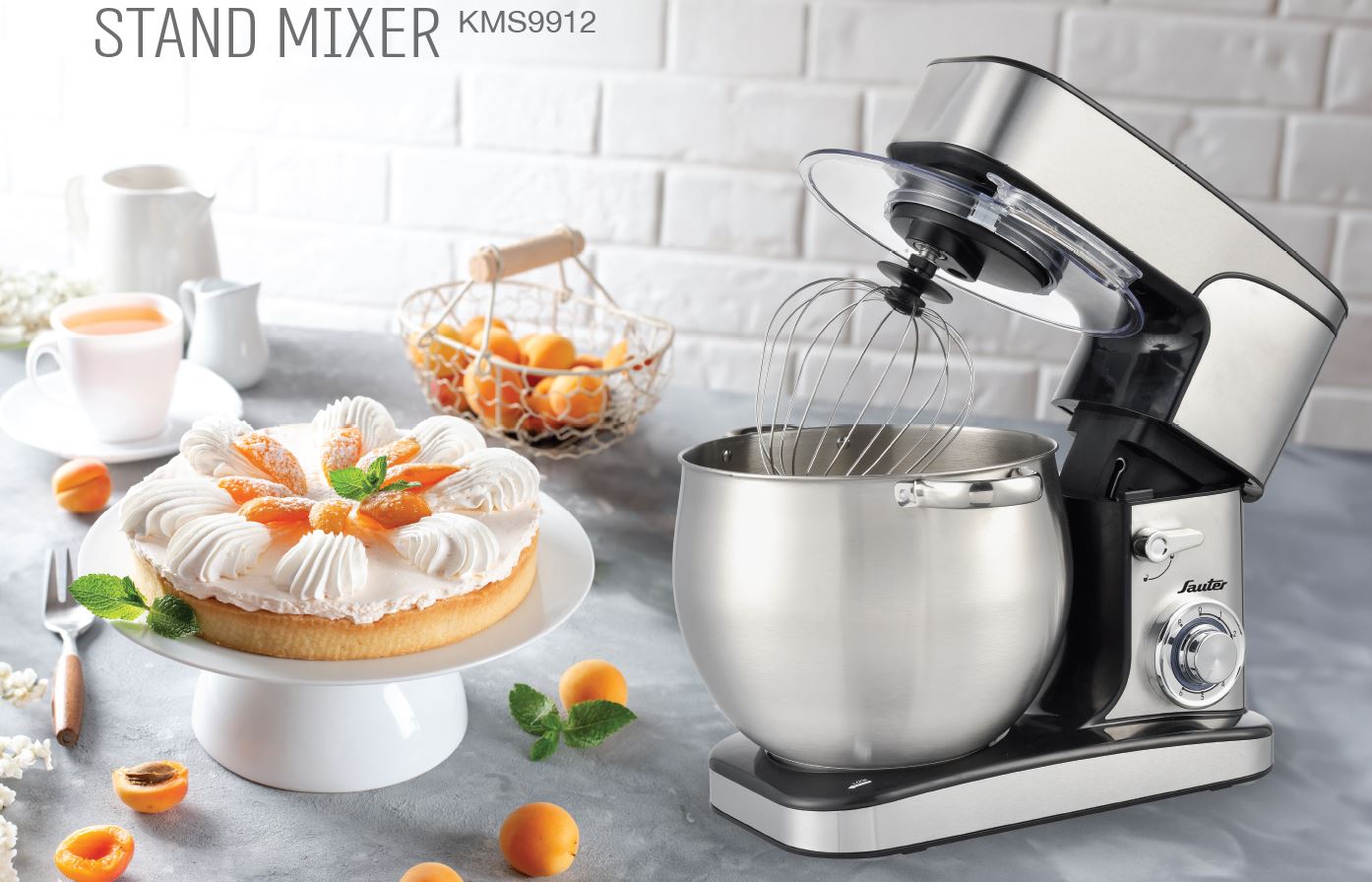 מיקסר 12 ליטר KMS9912 נירוסטה