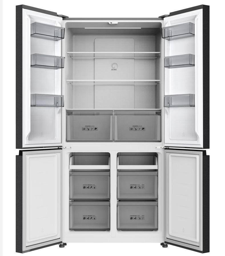 מקרר 4 דלתות C780CDBN נירוסטה מושחרת