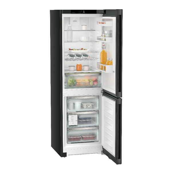 מקרר מקפיא תחתון CNbdb 5223 נירסוטה מושחרת