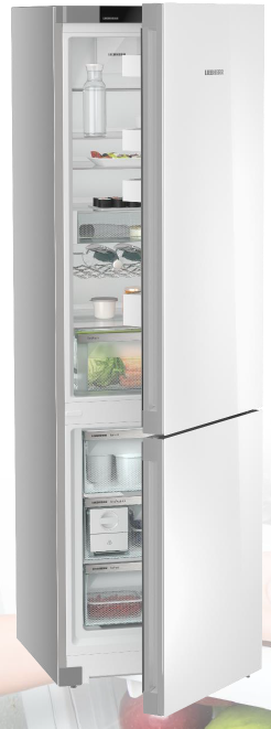 מקרר מקפיא תחתון CNgwc 5723 לבן זכוכית