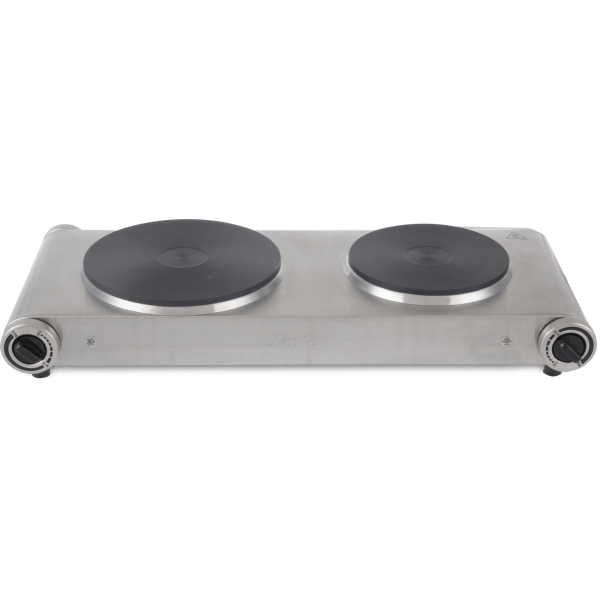 פלטה חשמלית זוגית HP633 נירוסטה