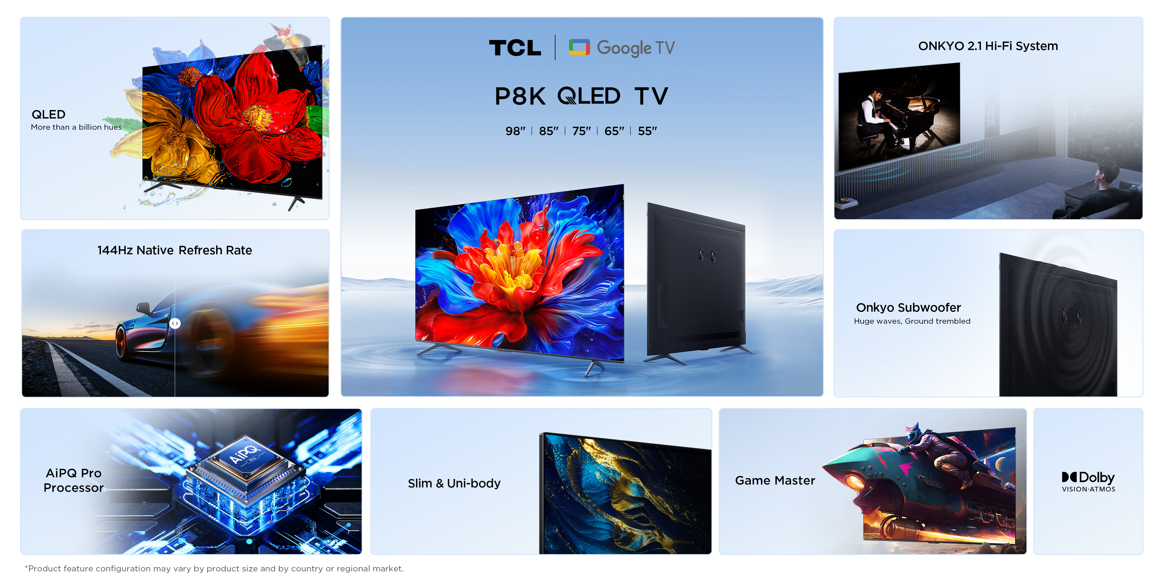 טלויזיה חכמה 65P89K QLED 4k