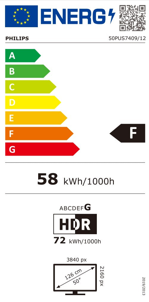 טלוויזיה 50PUS7409/12