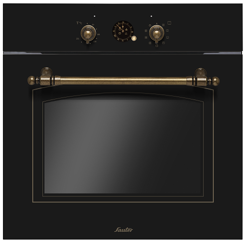 תנור בנוי רטרו RUSTIC-4020B שחור