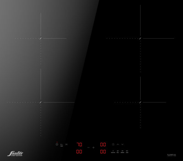 כיריים אינדוקציה 60 ס"מ SHI6510 שחור חד פאזי