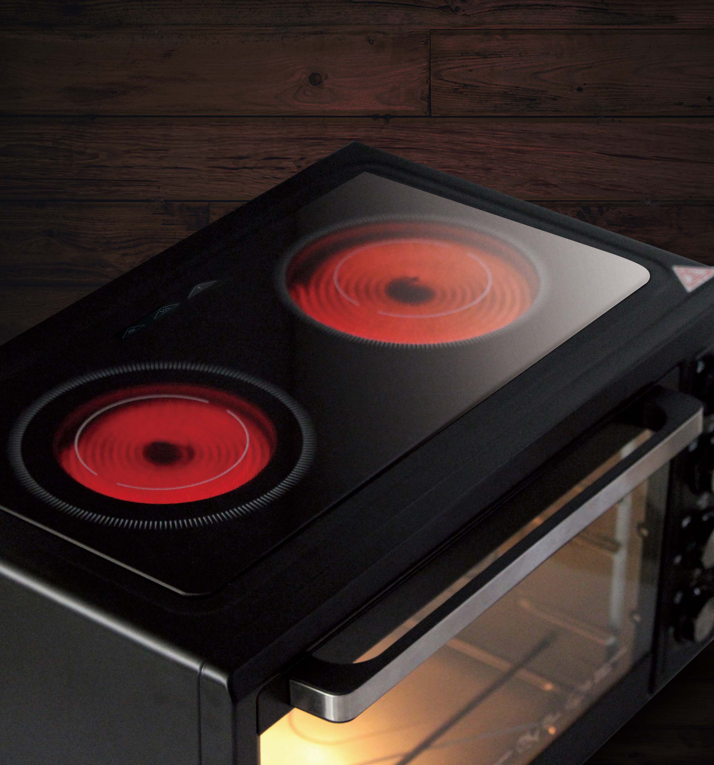 TOH502                                                טוסטר אובן משולב כיריים קרמיות 50 ליטר